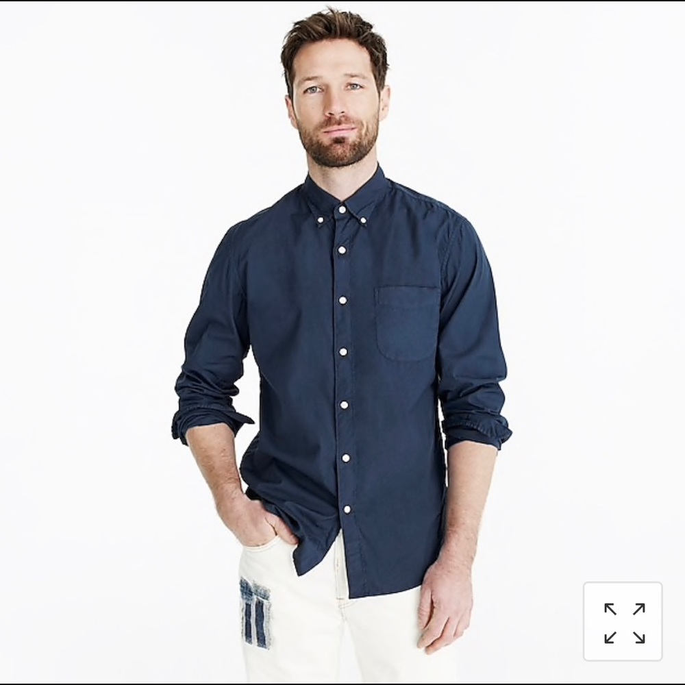 J. Crew Slim Stretch Secret Wash Shirt
